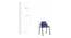 Edith Study Chair (Blue) by Urban Ladder - Design 1 Dimension - 468337