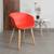 Gustave dining chair red lp