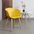 Gustave dining chair yellow lp
