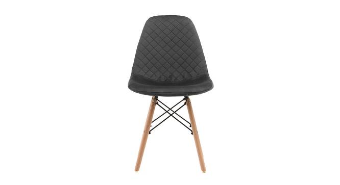 Henri Dining Chair (Dark Grey) by Urban Ladder - Front View Design 1 - 468370