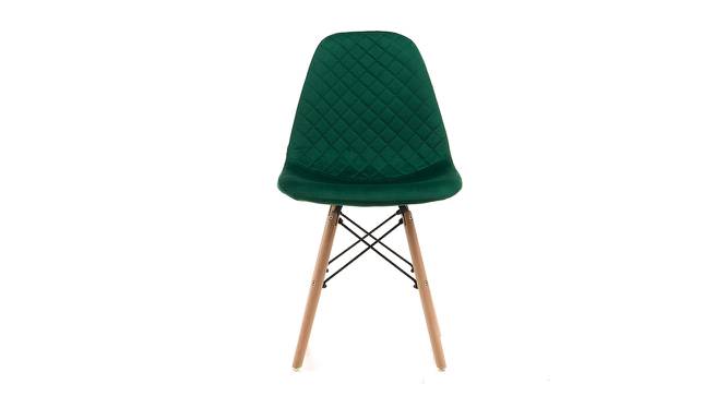 Henri Dining Chair (Dark Green) by Urban Ladder - Front View Design 1 - 468372
