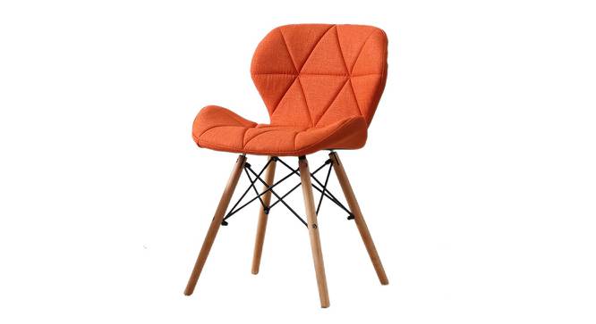 Ignace Dining Chair (Orange) by Urban Ladder - Front View Design 1 - 468382