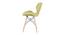 Ignace Dining Chair (Light Green) by Urban Ladder - Design 1 Side View - 468410