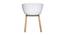 Gustave Dining Chair (White) by Urban Ladder - Design 1 Close View - 468432