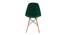 Henri Dining Chair (Dark Green) by Urban Ladder - Design 1 Close View - 468436