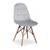 Leal dining chair light grey lp