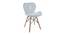 Ignace Dining Chair (White) by Urban Ladder - Front View Design 1 - 468477
