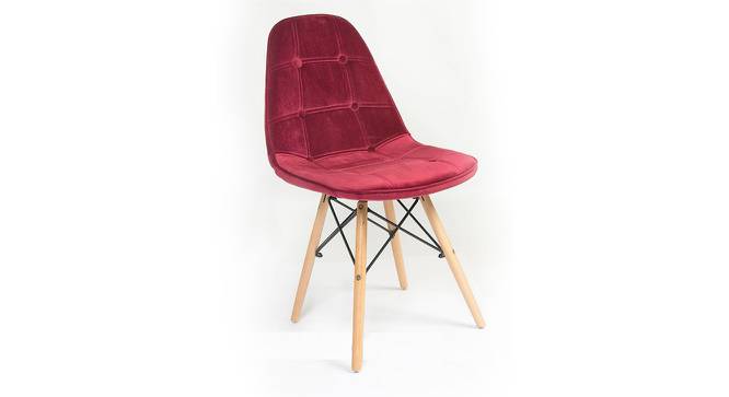 Leal Dining Chair (Red) by Urban Ladder - Front View Design 1 - 468482