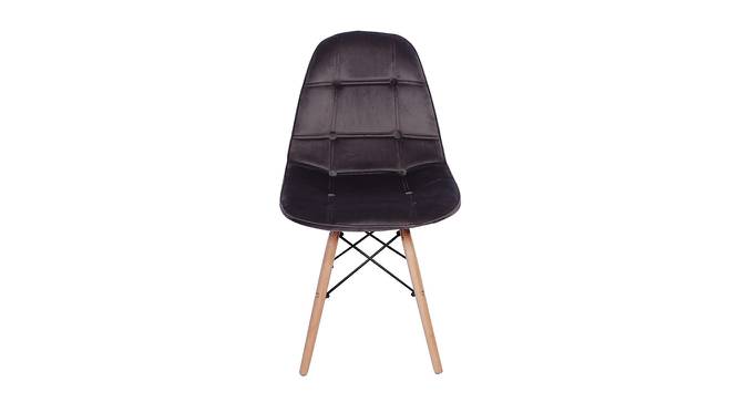 Leal Dining Chair (Black) by Urban Ladder - Front View Design 1 - 468483