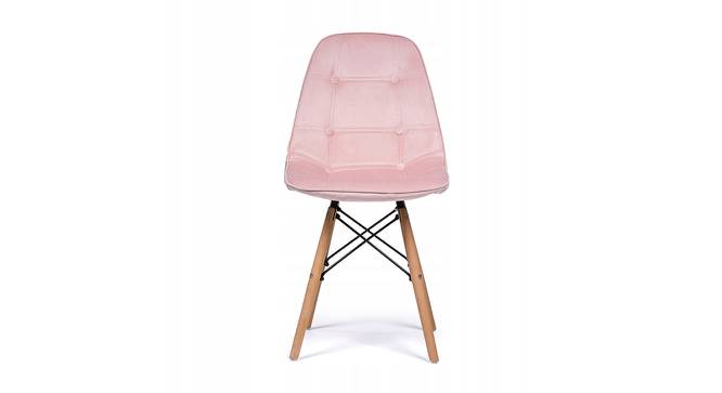 Leal Dining Chair (Light Pink) by Urban Ladder - Front View Design 1 - 468484