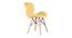 Ignace Dining Chair (Yellow) by Urban Ladder - Cross View Design 1 - 468492