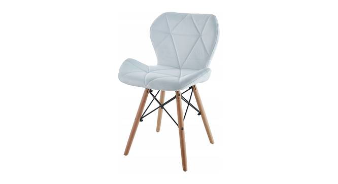 Ignace Dining Chair (White) by Urban Ladder - Cross View Design 1 - 468493