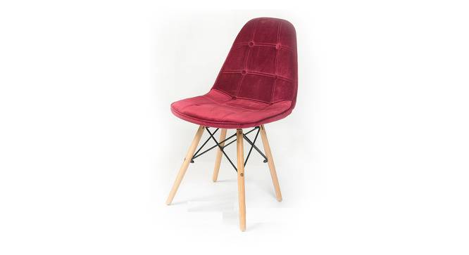 Leal Dining Chair (Red) by Urban Ladder - Cross View Design 1 - 468498