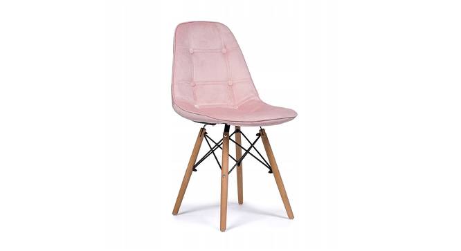 Leal Dining Chair (Light Pink) by Urban Ladder - Cross View Design 1 - 468500