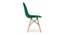 Leal Dining Chair (Dark Green) by Urban Ladder - Design 1 Side View - 468510