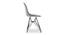 Loic Dining Chair (Light Grey) by Urban Ladder - Design 1 Side View - 468522