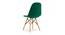 Leal Dining Chair (Dark Green) by Urban Ladder - Design 1 Close View - 468541