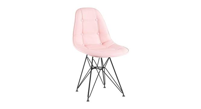 Loic Dining Chair (Light Pink) by Urban Ladder - Front View Design 1 - 468581