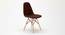 Morty Dining Chair (Brown) by Urban Ladder - Front View Design 1 - 468587
