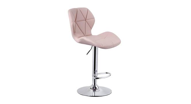 Opaque Barstool - Light Pink (Light Pink) by Urban Ladder - Front View Design 1 - 468591