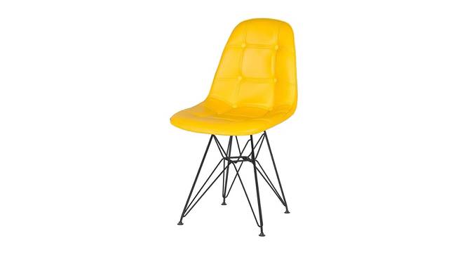 Loic Dining Chair (Yellow) by Urban Ladder - Cross View Design 1 - 468596