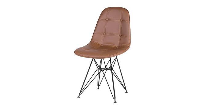 Loic Dining Chair (Tan) by Urban Ladder - Cross View Design 1 - 468597