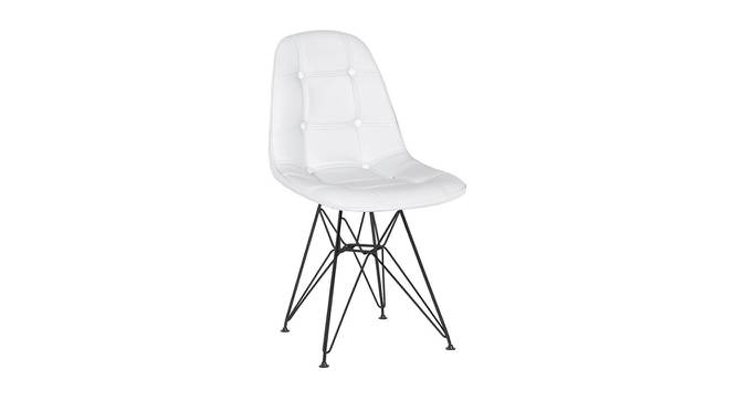 Loic Dining Chair (White) by Urban Ladder - Cross View Design 1 - 468598