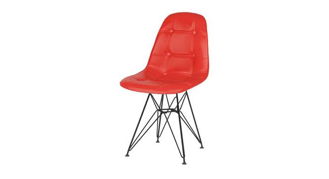 Loic Dining Chair (Red) by Urban Ladder - Cross View Design 1 - 468600