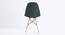 Morty Dining Chair (Dark Grey) by Urban Ladder - Rear View Design 1 - 468637