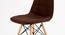 Morty Dining Chair (Brown) by Urban Ladder - Rear View Design 1 - 468641