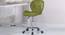 Ancelin Office Chair (Dark Green) by Urban Ladder - Front View Design 1 - 468695