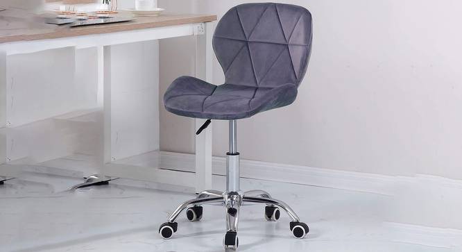 Ancelin Office Chair (Dark Grey) by Urban Ladder - Front View Design 1 - 468696