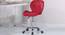Ancelin Office Chair (Red) by Urban Ladder - Front View Design 1 - 468698