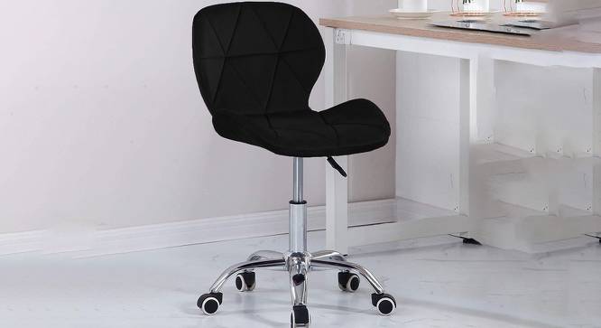 Ancelin Office Chair (Black) by Urban Ladder - Front View Design 1 - 468701