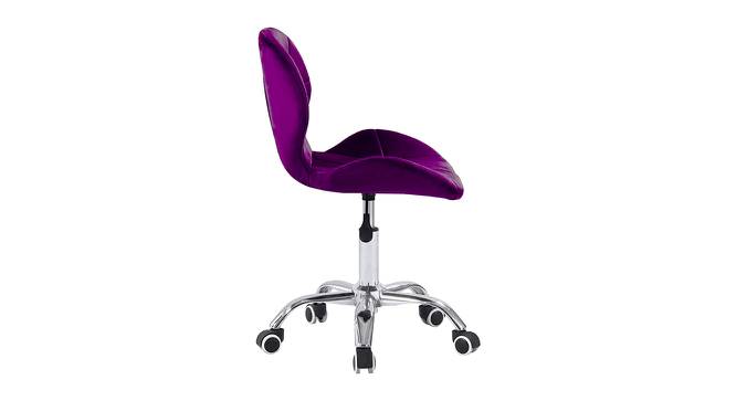 Ancelin Office Chair (Dark Pink) by Urban Ladder - Cross View Design 1 - 468710