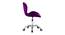 Ancelin Office Chair (Dark Pink) by Urban Ladder - Cross View Design 1 - 468710