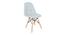 Malinda  Dining Chair (Light Grey) by Urban Ladder - Cross View Design 1 - 468805