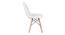 Malinda  Dining Chair (White) by Urban Ladder - Design 1 Side View - 468817