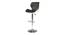 Opaque Barstool - Light Pink (Black & White) by Urban Ladder - Design 1 Side View - 468822