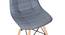 Malinda  Dining Chair (Dark Grey) by Urban Ladder - Design 1 Close View - 468845