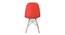 Malinda  Dining Chair (Red) by Urban Ladder - Design 1 Close View - 468846