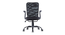 Liam Mid Back Ergonomic Chair (Black) by Urban Ladder - Front View Design 1 - 468887