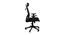 Butterfly High Back Ergonomic Chair (Black) by Urban Ladder - Design 1 Side View - 468903