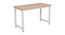 Rhoda Computer Table (Wooden) by Urban Ladder - Front View Design 1 - 468970