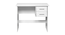 Roseanne Study Table (White) by Urban Ladder - Front View Design 1 - 468972