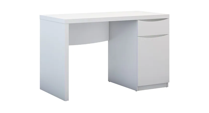 Sansa Study Table (White) by Urban Ladder - Front View Design 1 - 468973