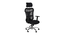 Samwill High Back Chair (Black) by Urban Ladder - Cross View Design 1 - 468980