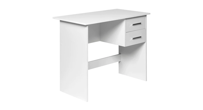 Roseanne Study Table (White) by Urban Ladder - Cross View Design 1 - 468987