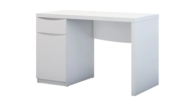 Sansa Study Table (White) by Urban Ladder - Cross View Design 1 - 468988
