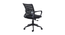 Zig-Zag Mid Back Ergonomic Chair (Black) by Urban Ladder - Rear View Design 1 - 469002